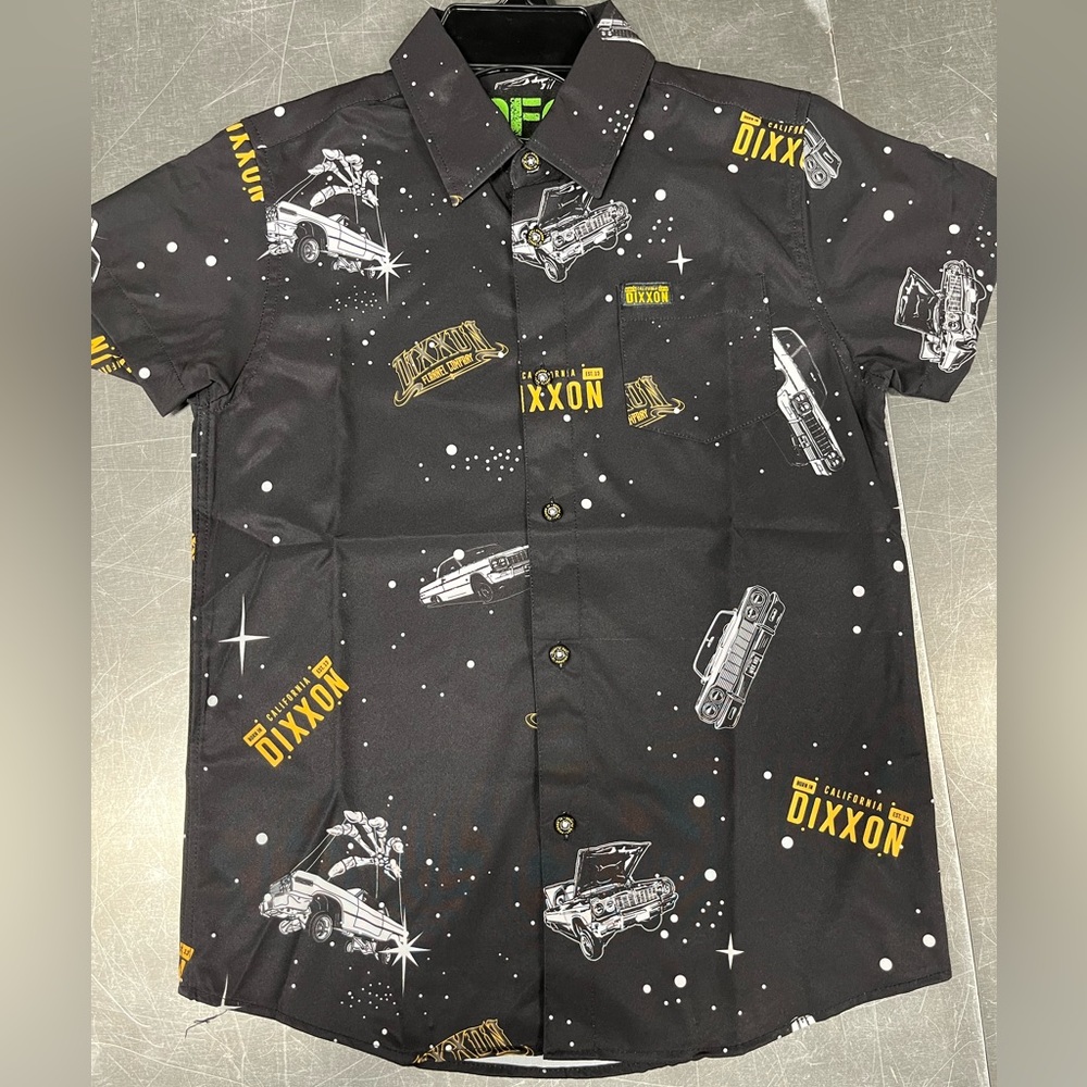 Kid’s Dixxon Flannel Co. Short Sleeve Impala Print. Men’s & Women’s available